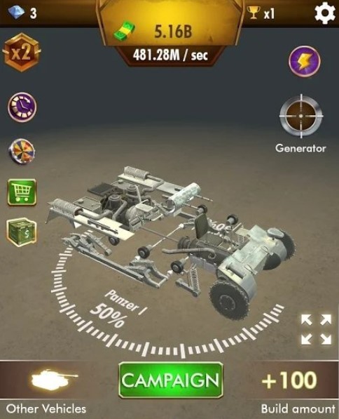 Idle Panzer(闲置装甲车)