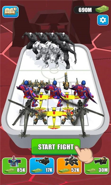 超级英雄合并大战Merge Superheroes Fusion Battle
