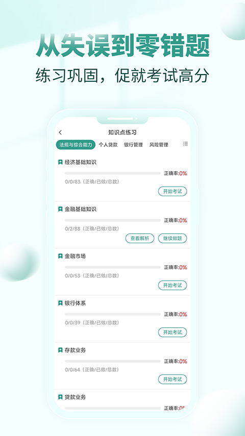 银行从业资格考试