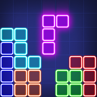 发光方块拼图Glow Block Puzzle
