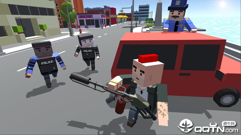 Cube Crime Gangster(像素自由城市)