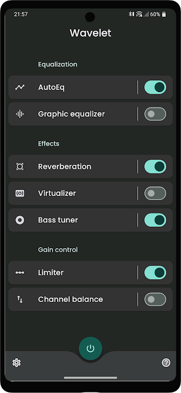 Wavelet均衡器app