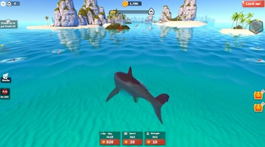 鲨鱼世界大亨2(Idle Shark 2)