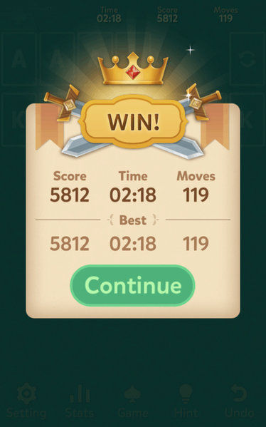 纸牌接龙拼图王国