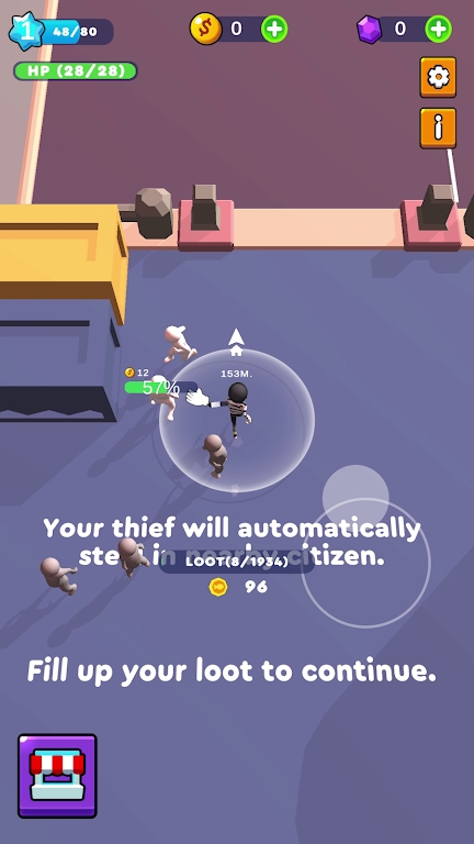 闲置小偷模拟器Thief Idle
