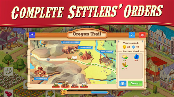 俄勒冈之旅繁荣小镇中文版（The Oregon Trail）
