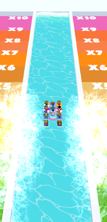 水滑梯赛跑Waterslide Run