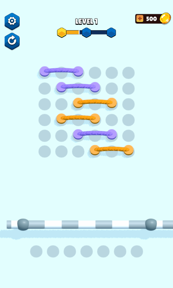 绳索颜色匹配(Rope Jam) 绳索颜色匹配(Rope Jam)
