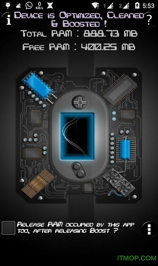 < 2 GB RAM Booster < 2 GB RAM Booster