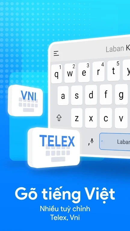 Laban Key越南语输入法安卓版手机app Laban Key越南语输入法安卓版手机app