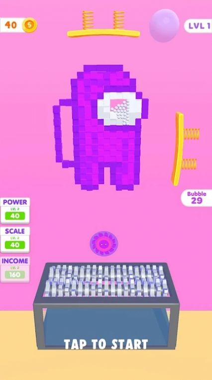 切割像素方块(Bubble Crusher)