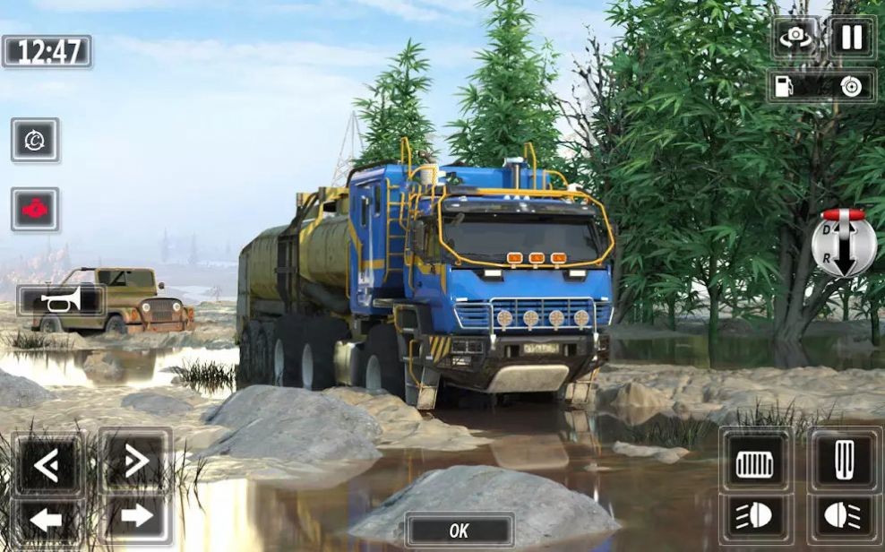 泥车越野行驶(Mud Truck Offroad Driving)