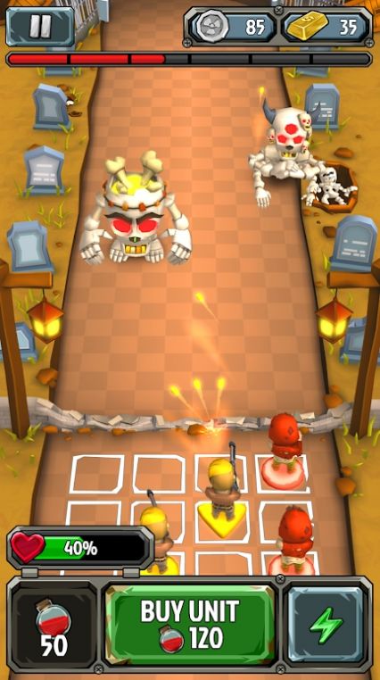 僵尸冲刺塔防御(Rushero)