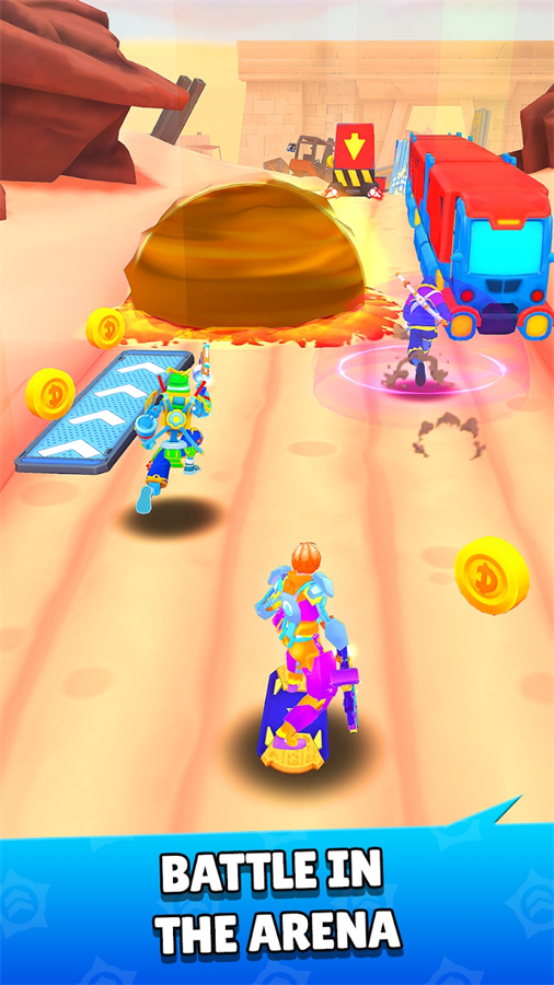 奔跑跑步者冲刺Over Rush: Runner Game