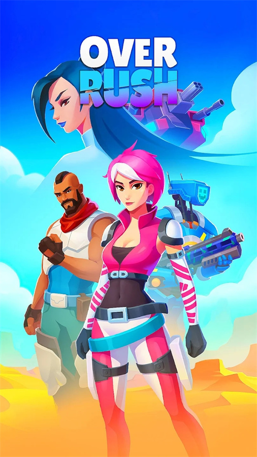 奔跑跑步者冲刺Over Rush: Runner Game