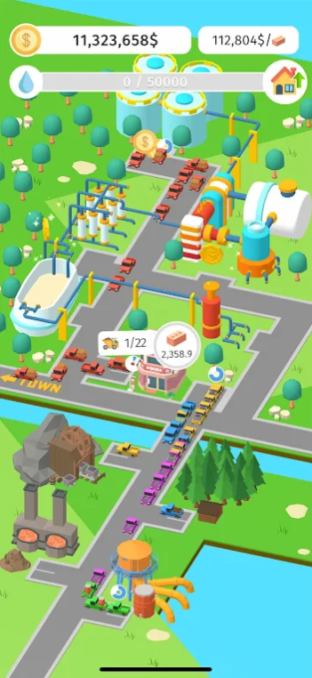 闲置工厂建设者（Idle Factories Builder）