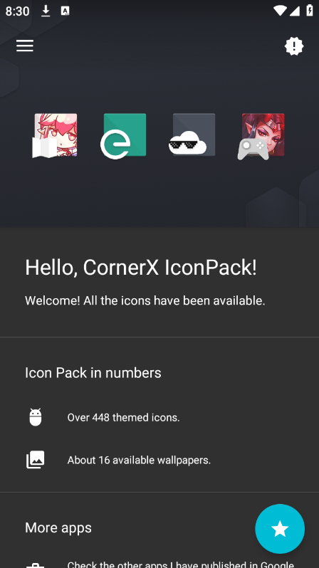 左下图标包app(CornerX IconPack)