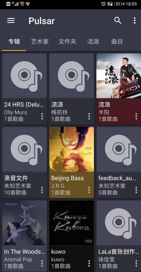 脉冲音乐播放器pulsar