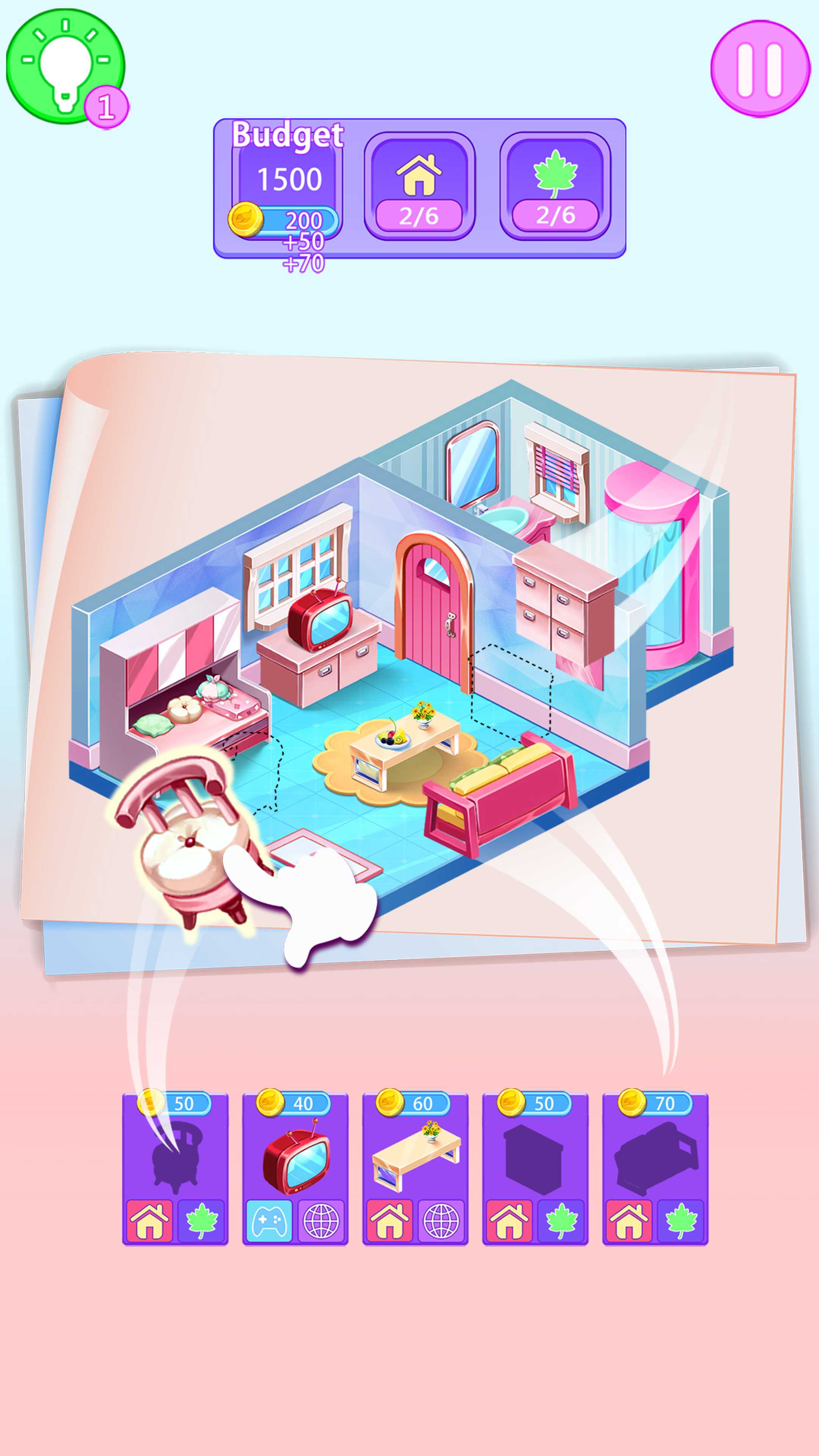 公主娃娃屋装饰大改造 公主娃娃屋装饰大改造