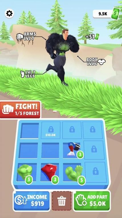合并空闲战斗3D(Merge Idle Fighting 3D)
