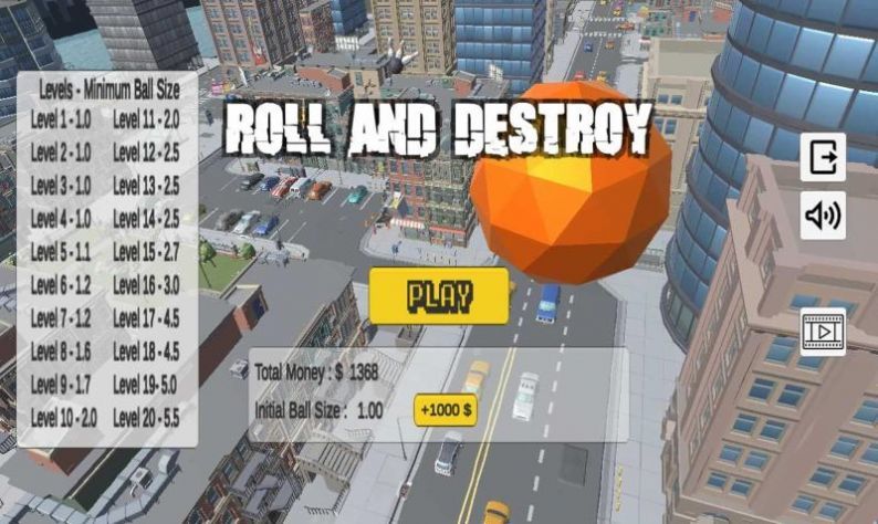 滚动和破坏中文版(Roll and Destroy)