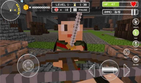 方块巨人战争Titan Attack on Block Kingdom