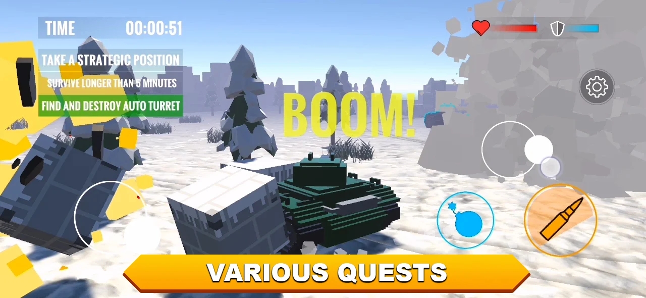 Tank Craft: Battle Simulator