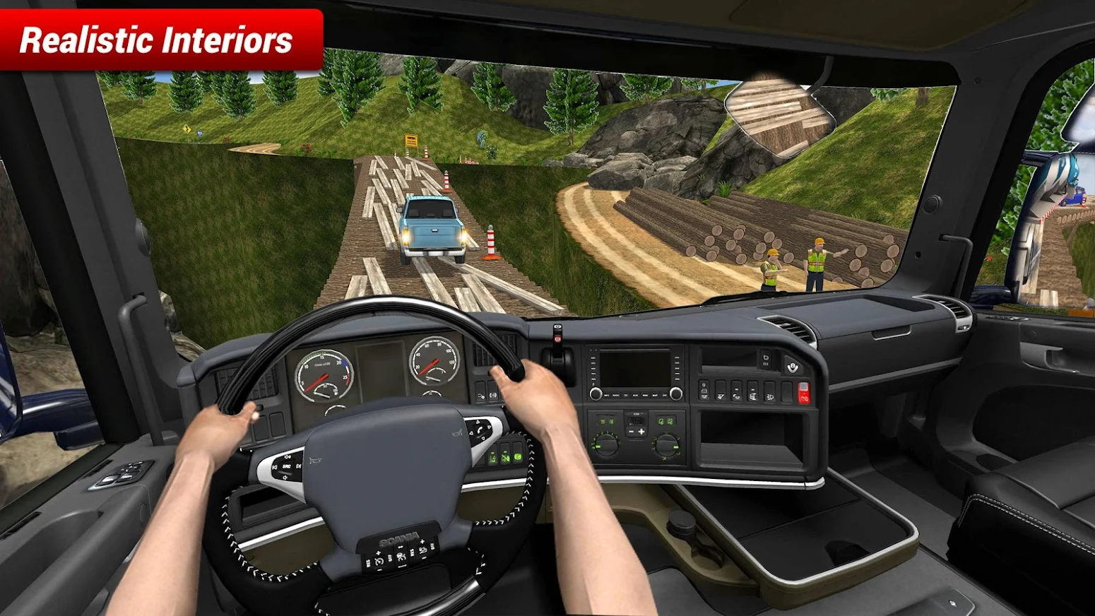 山地货车司机驾驶(Offroad Truck Driving Simulator Free)