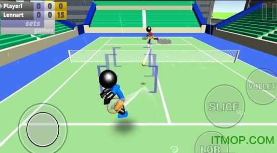火柴人3D网球内购破解版(Stickman 3D Tennis)