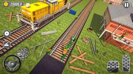 Train Track Construction Sim: Station Builder Game