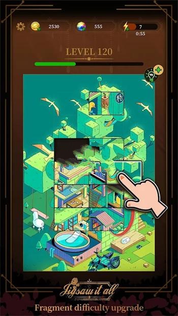 竖锯拼图挑战Jigsaw it all