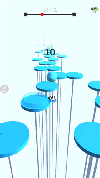 3D球球跳一跳