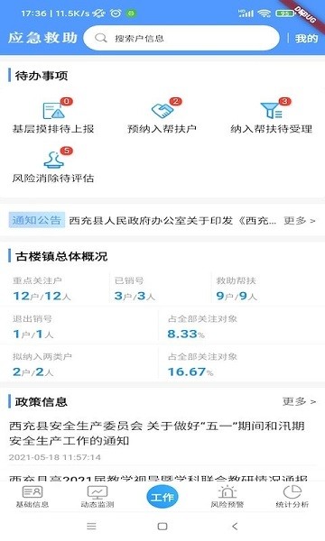防贫监测