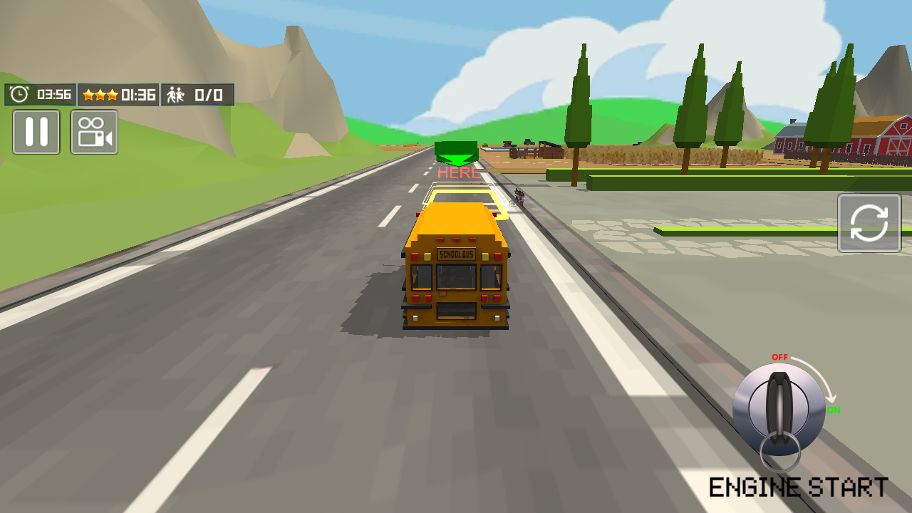 School Bus Simulator: Blocky World