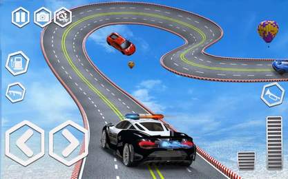 特技警车空中挑战(Police Hero Car Stunts Racing)