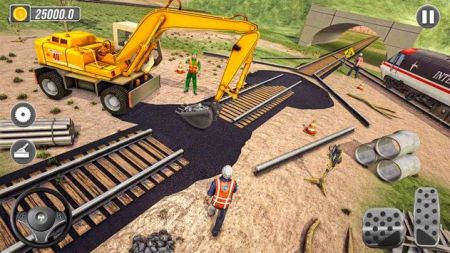 Train Track Construction Sim: Station Builder Game