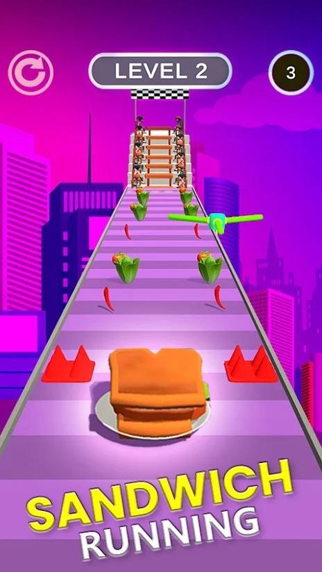三明治障碍跑(Sandwich Runner)