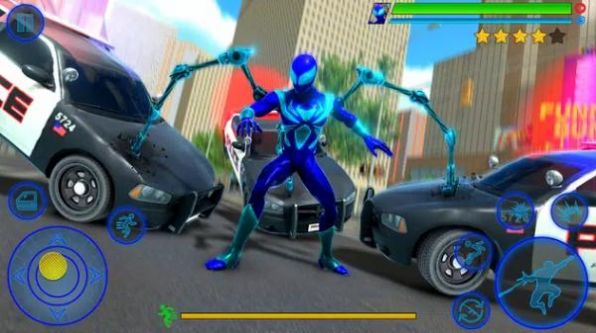 蜘蛛侠绳铁格斗模拟(Spider Rope Iron Fighting Sim)