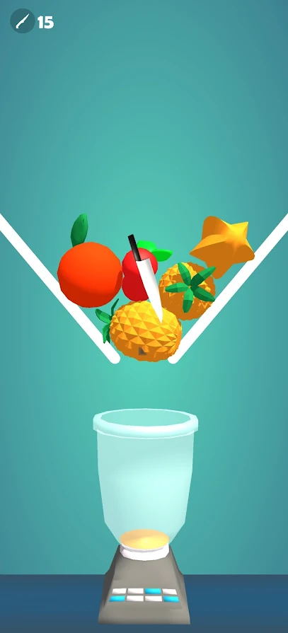 切片水果搅拌FruitBlend
