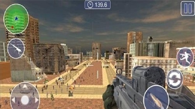 城市疯狂僵尸袭击Mad War Zombies 城市疯狂僵尸袭击Mad War Zombies