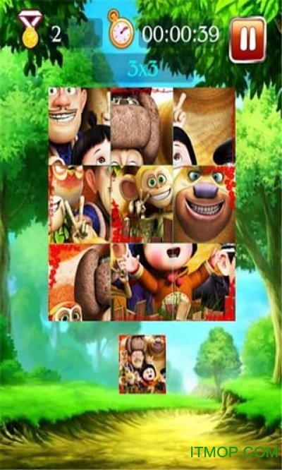 光头强儿童拼图 光头强儿童拼图