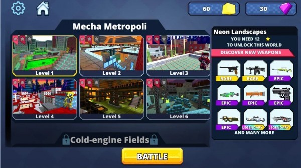 Block Soldier Survival Games(像素机器人大乱斗)