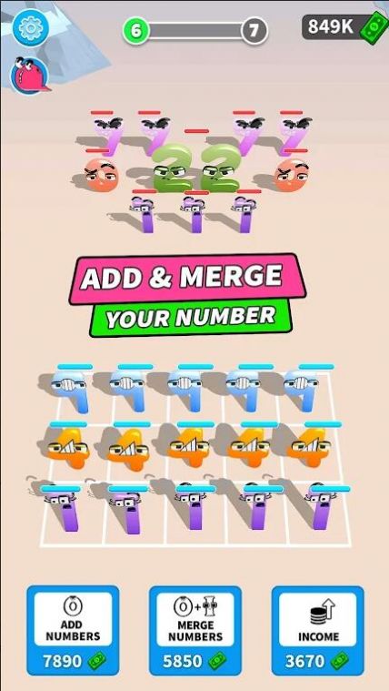 合并数字泰坦Merge Number Titans