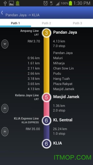 马来西亚地铁指南(mymetro)