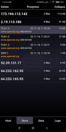 SSL/TLS嗅探器(Sniffer Proxymon)