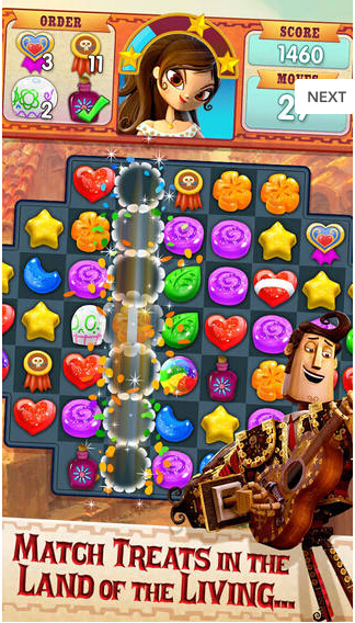 生命之书糖果粉碎