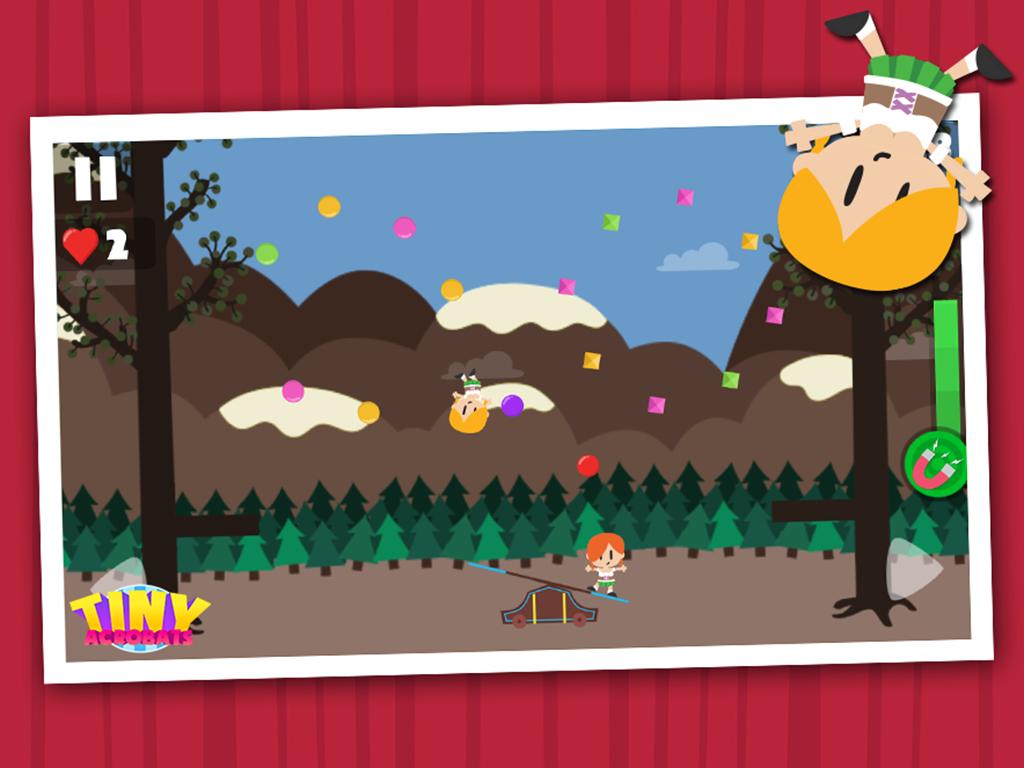 小小杂技演员游戏