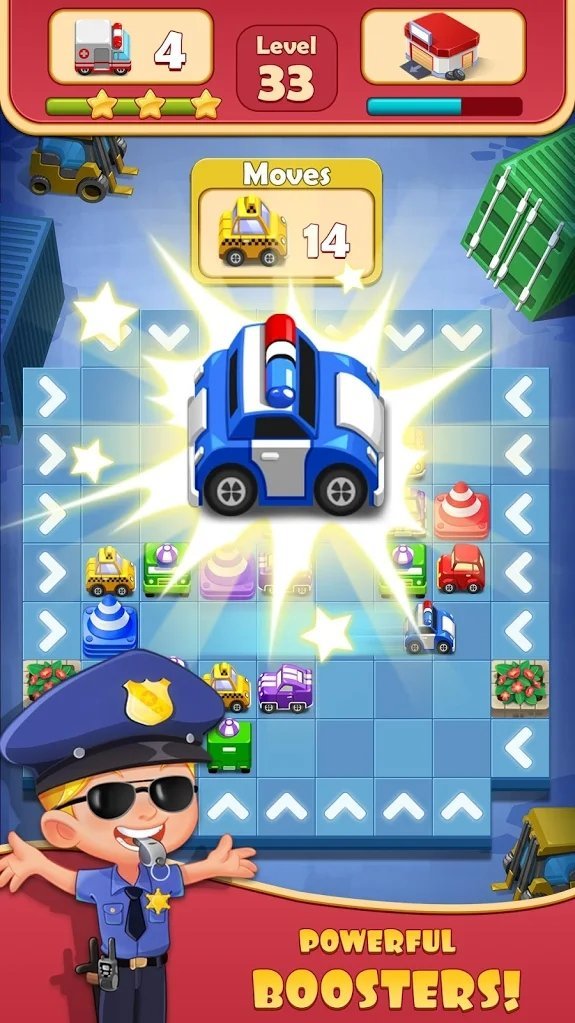 Traffic Jam Cars Puzzle(交通堵塞汽车之谜)