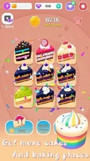 Merge Cake Mania(闲置的烘焙大亨)