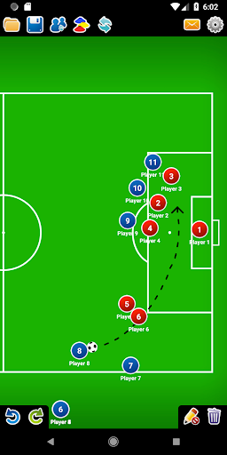 Coach Tactic Board: Soccer Coach Tactic Board: Soccer